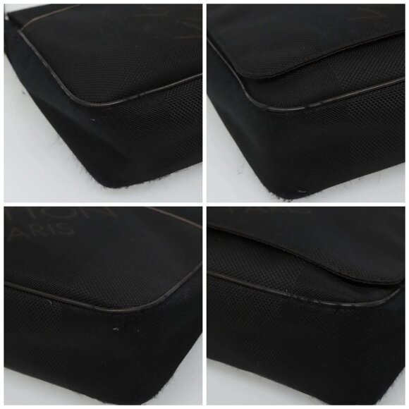 LOUIS VUITTON Damier Geant Messager NM Shoulder Bag Noir - Picture 16 of 16